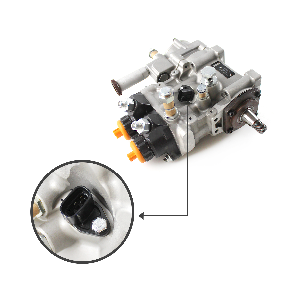 6251-71-1132 Fuel Injection Pump for Komatsu PC400-7 SA6D125-1 Engines - Sinocmp