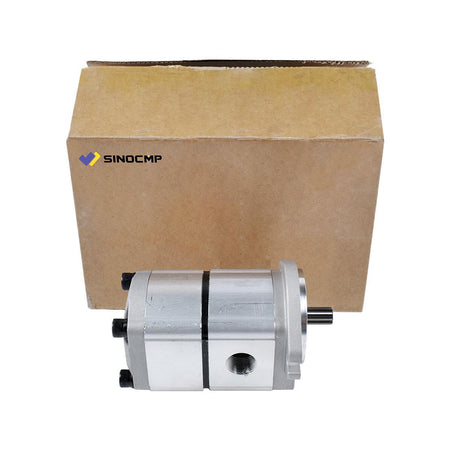 Double Hydraulic Gear Pump PGP51093G3LP for AGT Mini Skid Steer Loader - Sinocmp Package
