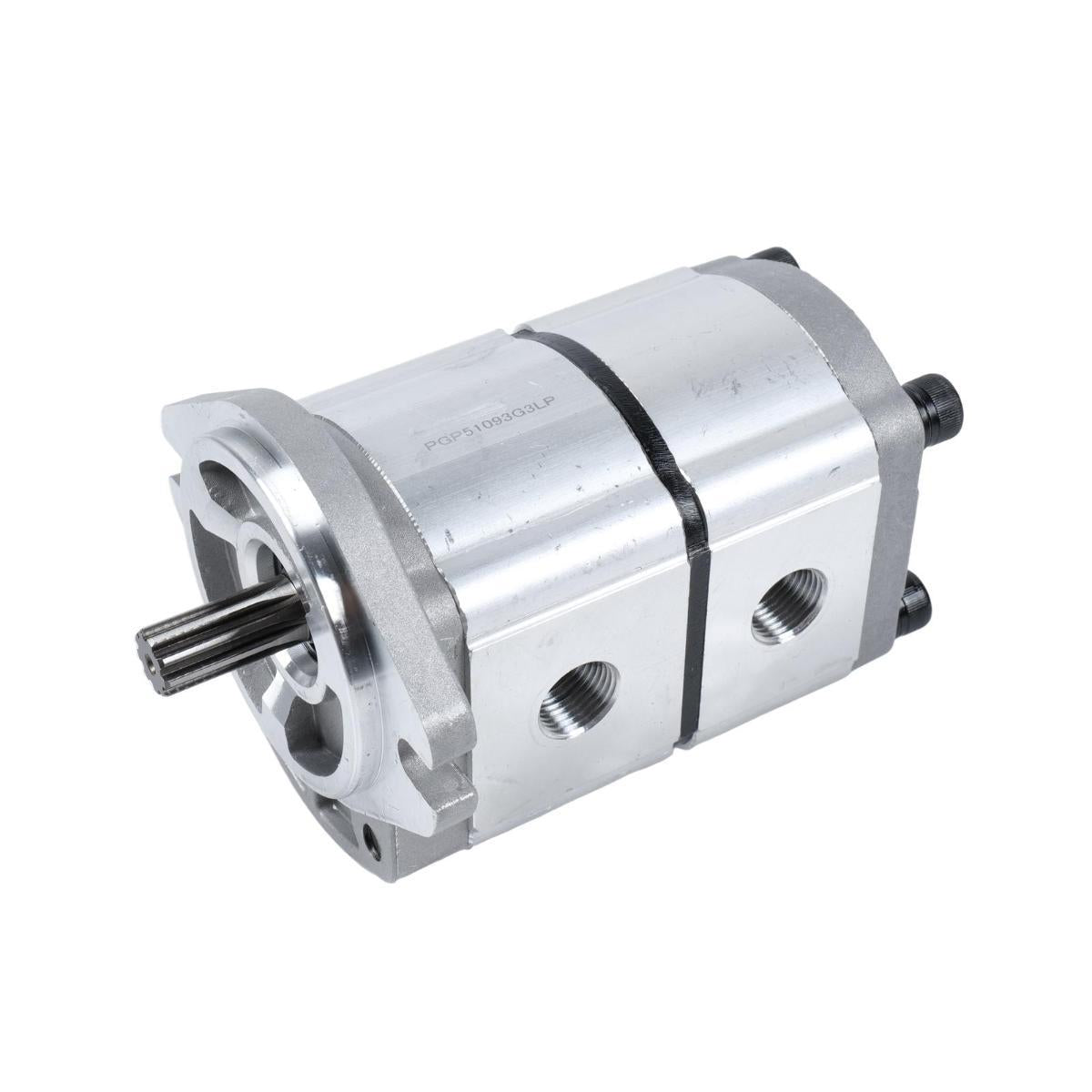 Double Hydraulic Gear Pump PGP51093G3LP for AGT Mini Skid Steer Loader