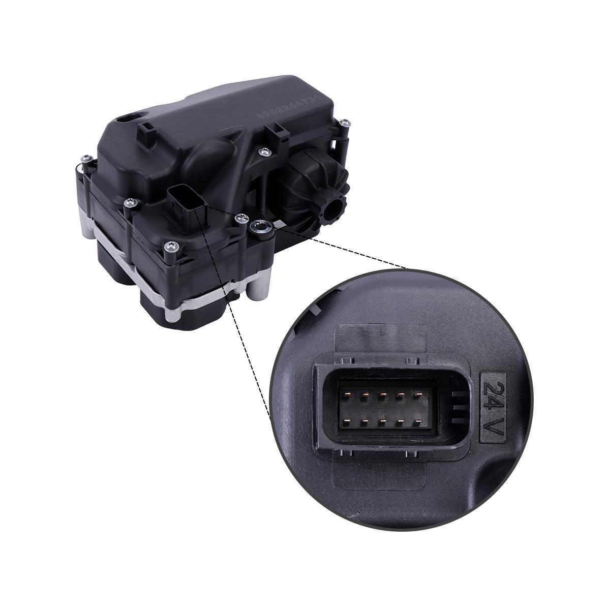 Dozer Supply Pump 8982264731 8982264732 8982264733 8982264734 24V for Isuzu Engine 4JJ1 4HK1 6HK1 6UZ1 6WG1 - Plug Detail