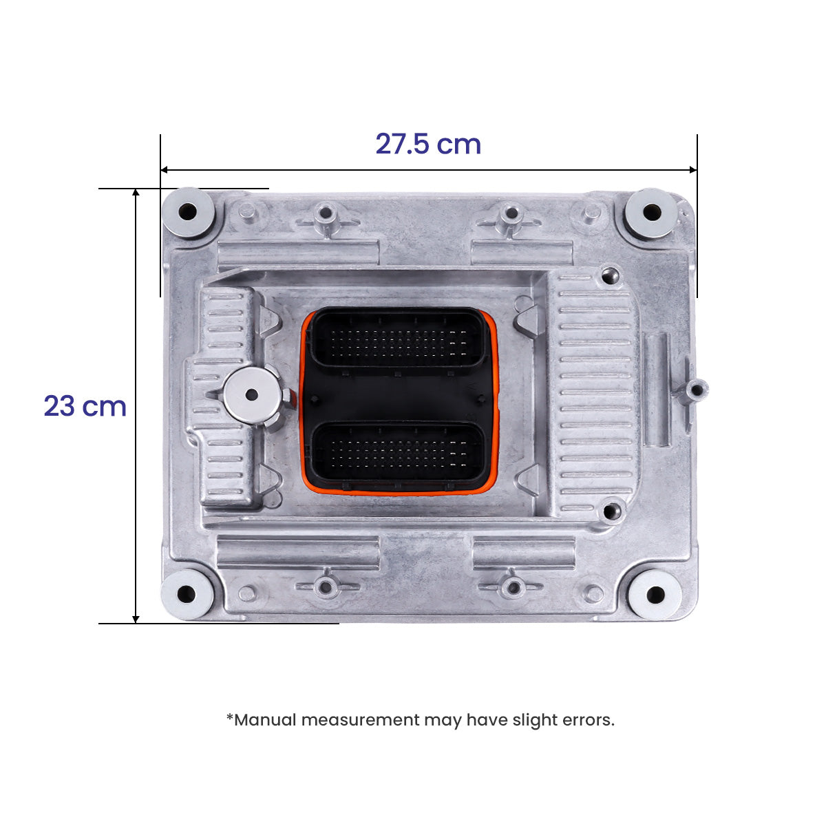 ECU-Motorsteuerung 60100023 für Volvo-Radlader L50H L45H L120H Bagger EC300EL – Controller-Dimension