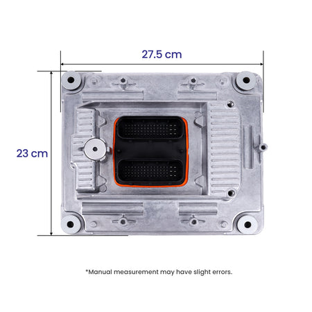 ECU-Motorsteuerung 60100023 für Volvo-Radlader L50H L45H L120H Bagger EC300EL – Controller-Dimension