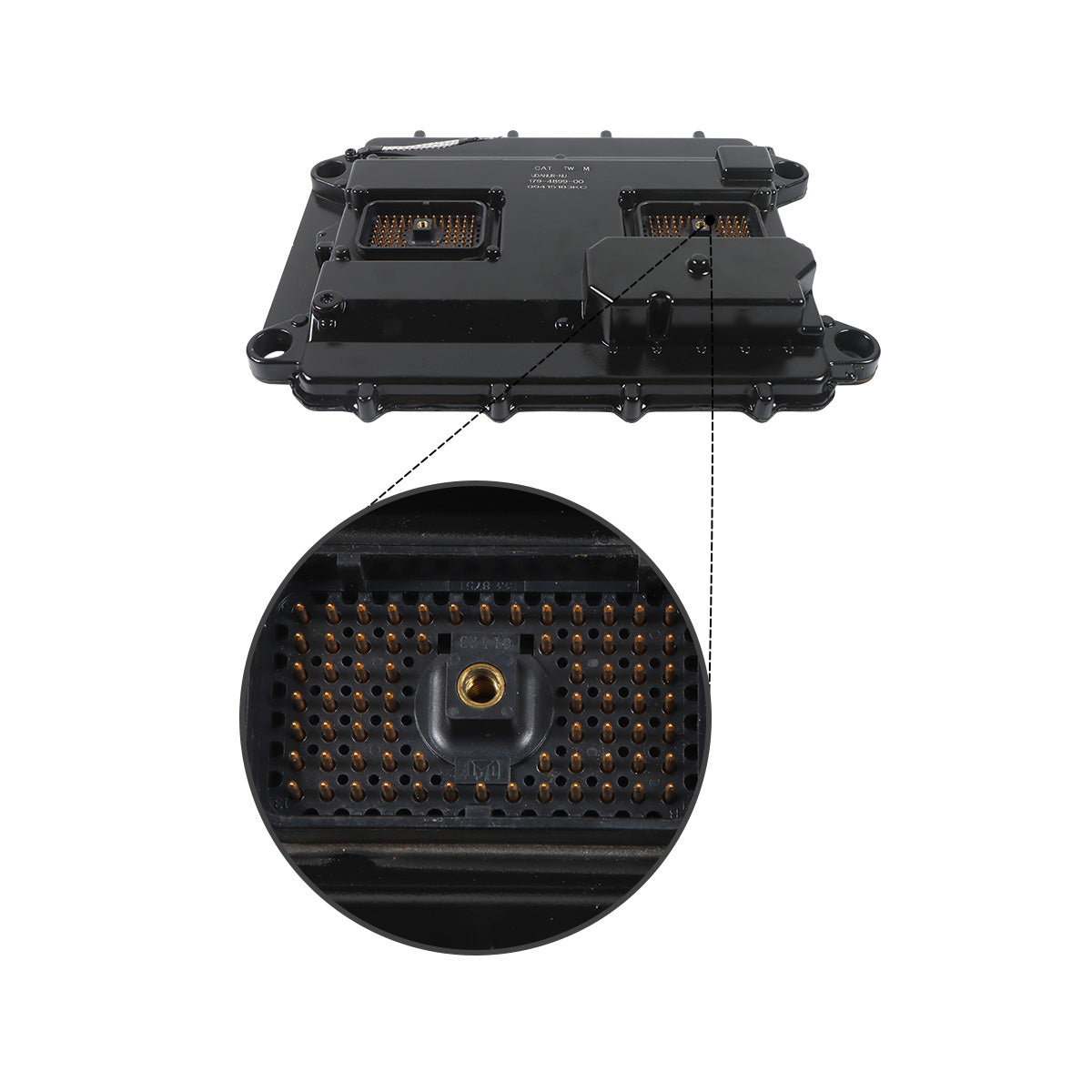 Electronic Control Module ECM 179-4899 1794899 for Caterpillar CAT 3126 Engine - Plug Detail