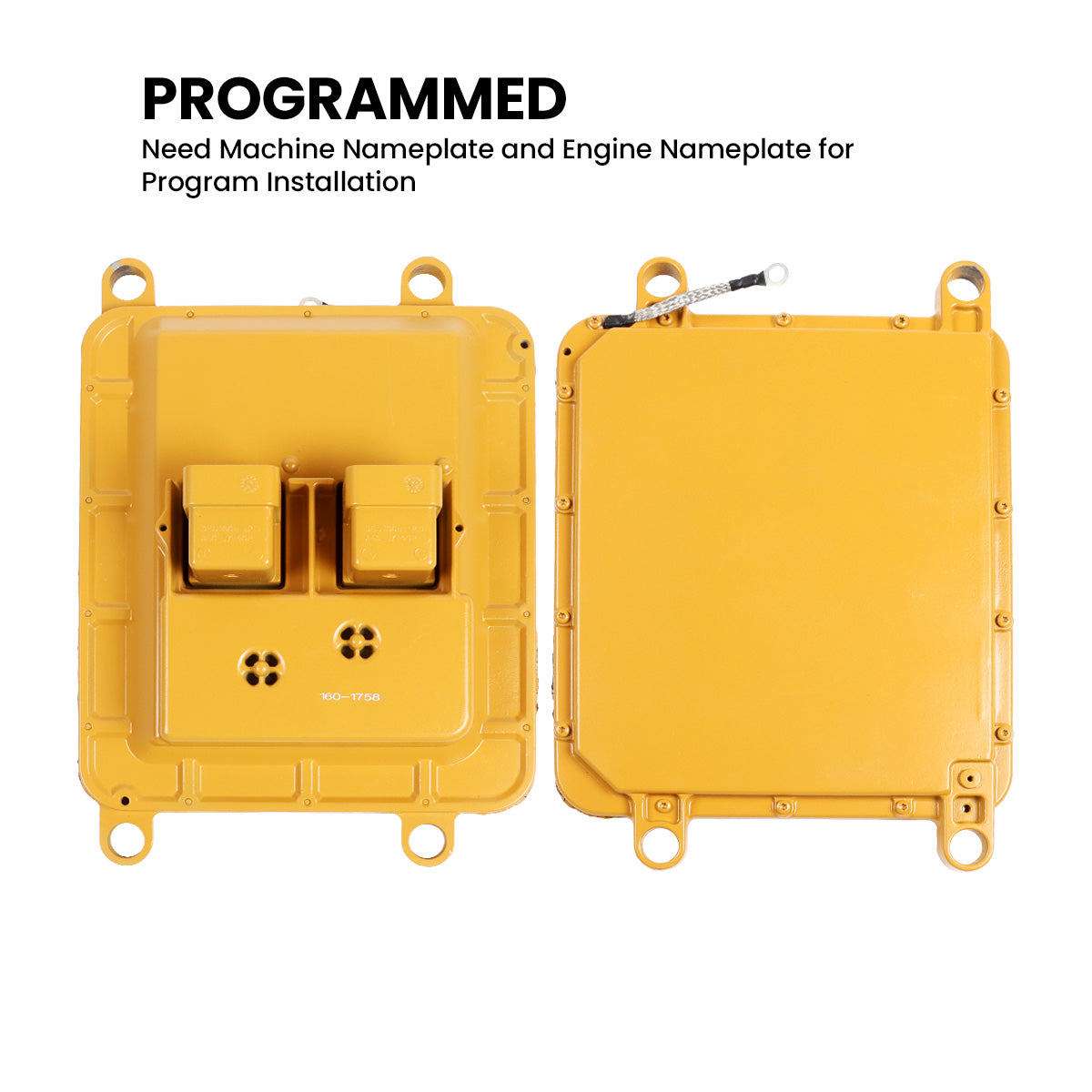 Electronic Control Unit 160-1758 1601758 for Caterpillar CAT 966GX D6M D5M - Program Installation Tips