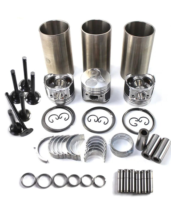SINOCMP® Kit de reconstrução de revisão de motor D722 D722EBH D722E para peças de empilhadeira de trator Kubota
