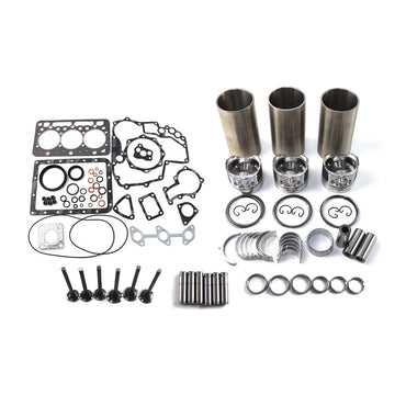 SINOCMP® D722 D722EBH D722E Engine Overhaul Rebuild Kit for Kubota Tractor Forklift Parts