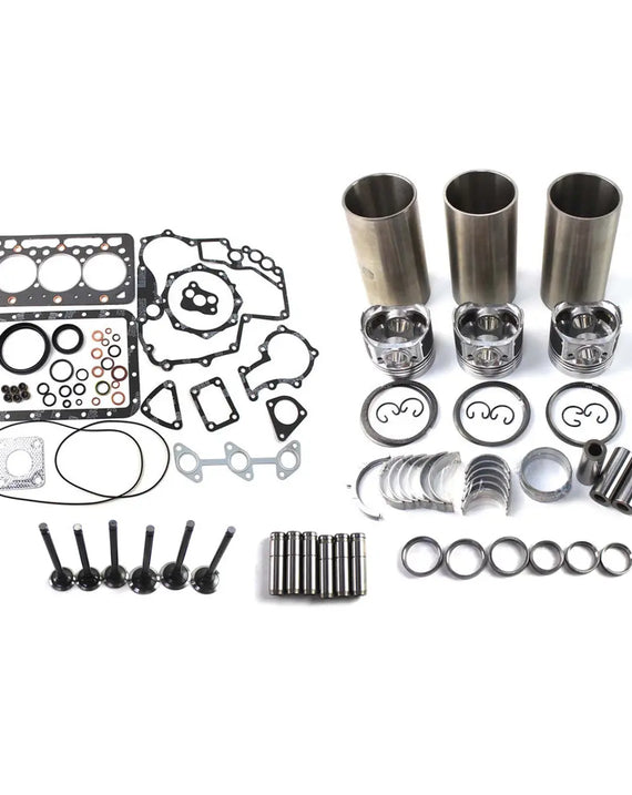 SINOCMP® Kit de reconstrução de revisão de motor D722 D722EBH D722E para peças de empilhadeira de trator Kubota