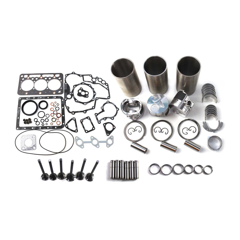 Engine Overhaul Rebuild Kit for Kubota Tractor Forklift D722E D722 D722EBH - Sinocmp