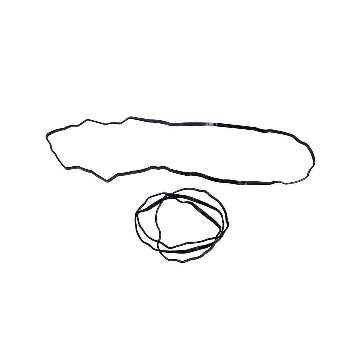 Junta da tampa da válvula do motor 6754-11-7120 6754-11-8180 para motor Komatsu 6D107 - Sinocmp