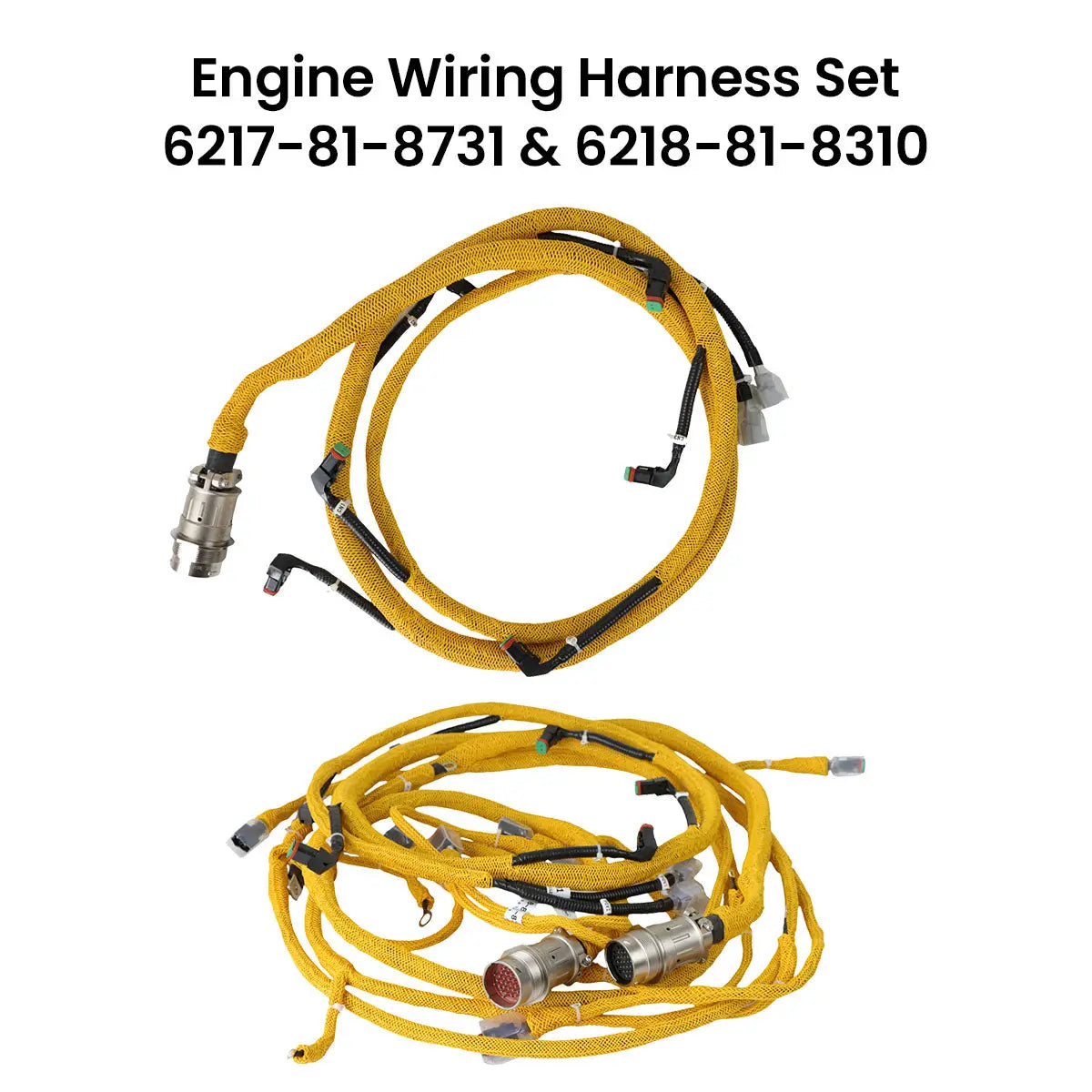 Conjunto de chicotes elétricos do motor 6217-81-8731 e 6218-81-8310 para Komatsu - Sinocmp