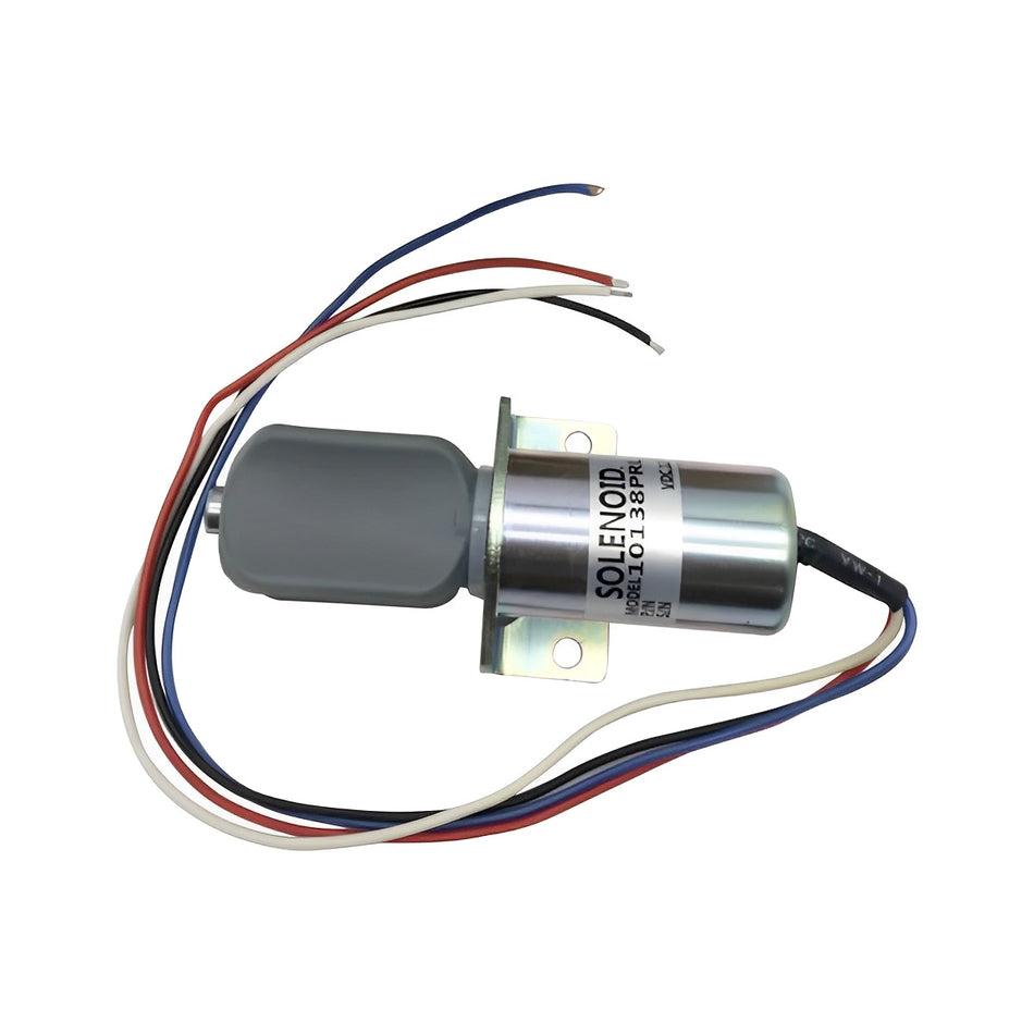 Exhaust Solenoid with 4-wire 10138PRL 12V for Corsa Electric Captain's Call Systems - Sinocmp