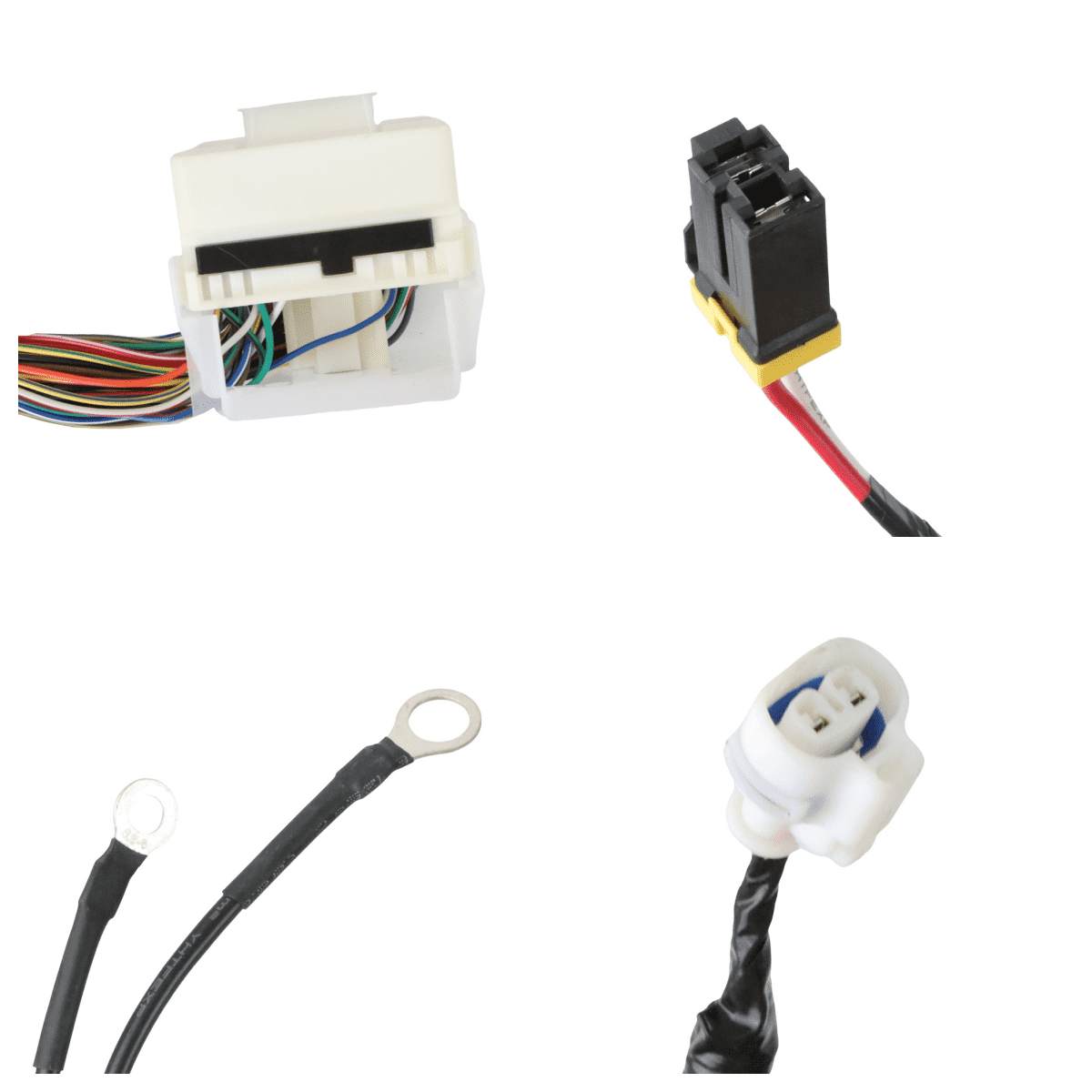 External Wiring Harness 0001930 for Hitachi EX120-5 EX130-5 Excavator - Plug Detail