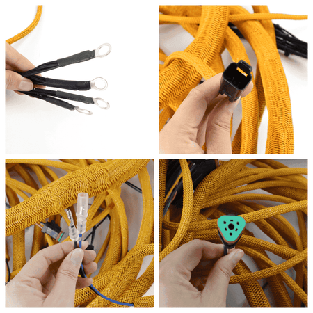 Arnés de cableado externo 233-1033 2331033 para excavadora Caterpillar CAT 320C E320C - Sinocmp