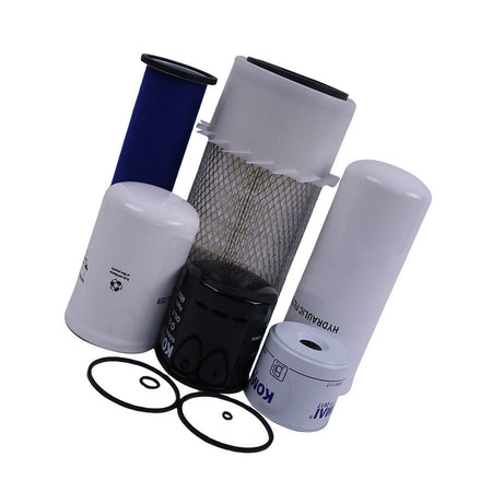 Filter Maintenance Kit for Isuzu Engine 4JB1 Bobcat Skid Steer Loader 843 843B - Sinocmp