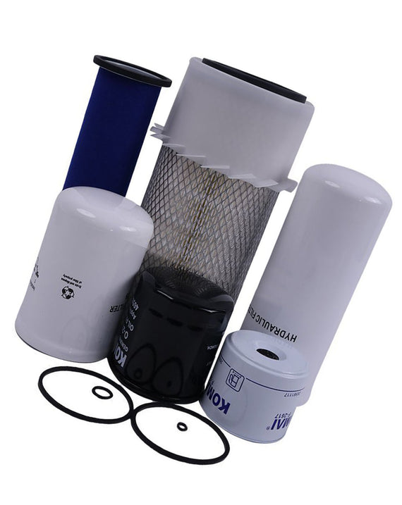 Kit d'entretien de filtre pour moteur Isuzu 4JB1 Bobcat, chargeuse compacte 843 843B