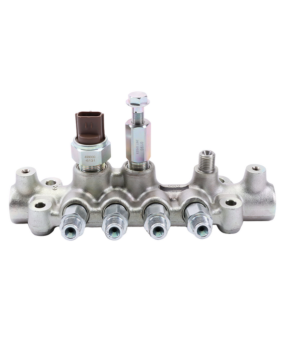 Rail commun de carburant 095440-0350 8-97306063-0 pour moteur Isuzu 4HK1 Hitachi ZX200-3 ZX210-3 ZX240-3, pelle