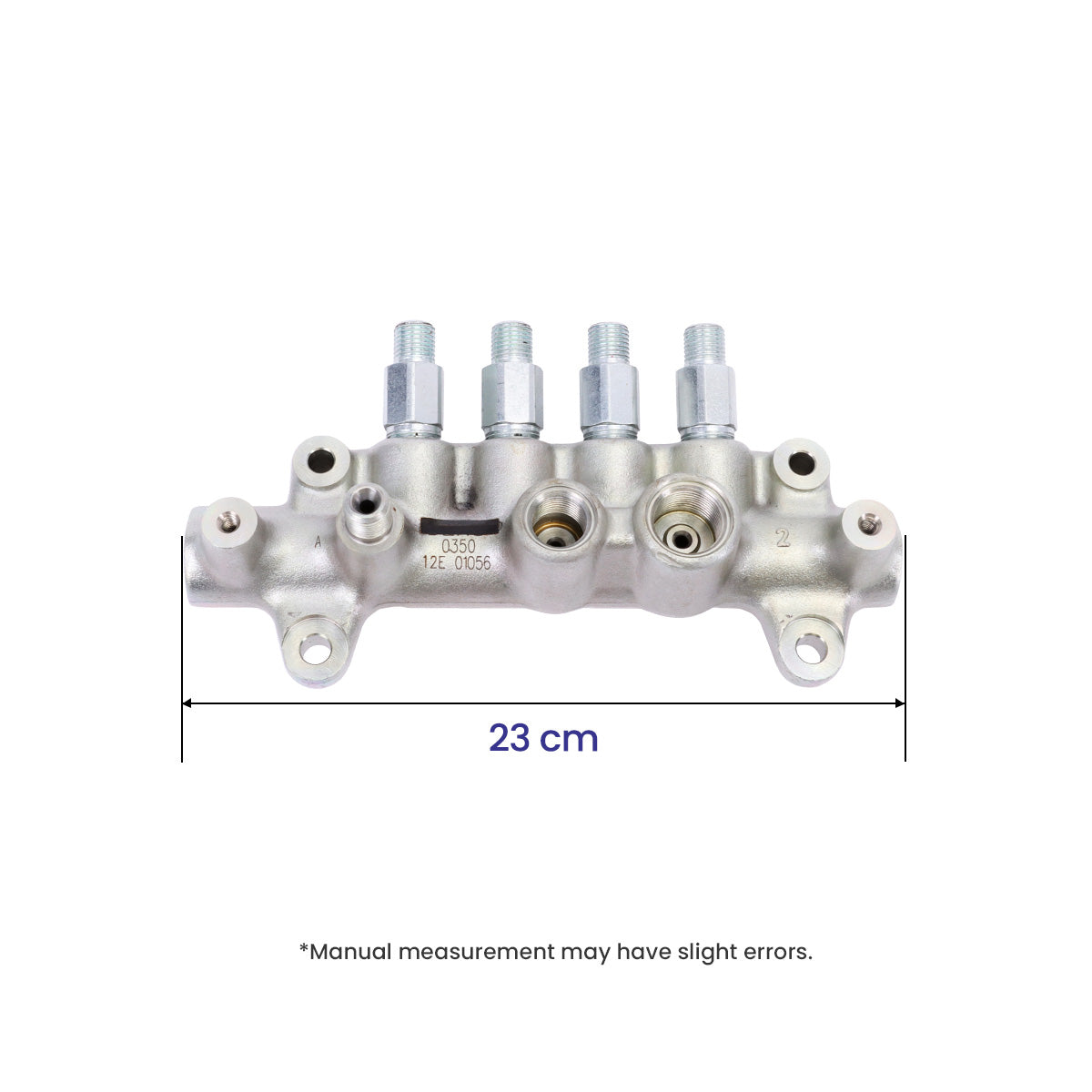 Fuel Common Rail 095440-0350 8-97306063-0 - Dimension