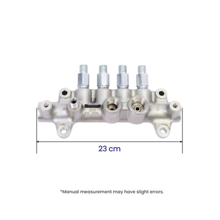 Fuel Common Rail 095440-0350 8-97306063-0 - Dimension
