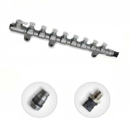 Fuel Common Rail 375-2649 0445226128 0445226129 for CAT C7.1 Engine 323 320 323 Excavator 924K Loader - Sinocmp Part