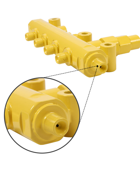 Tuyau de carburant à rampe commune 438 – 3416 4383416, pour moteur Caterpillar CAT C6.4 C6.6, pelle 320D 323D
