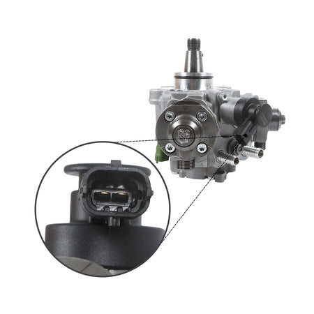 Pompe d'injection de carburant 0445010616 0445010687 0445010802 pour moteur Duramax GM 6,6 L - Détail du bouchon