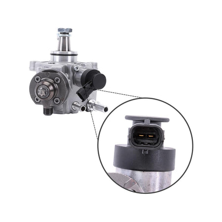 Bomba de inyección de combustible 0445020527 0445020528 04132378 CP4 para motor Bosch Deutz TD2.9L - Detalle del enchufe