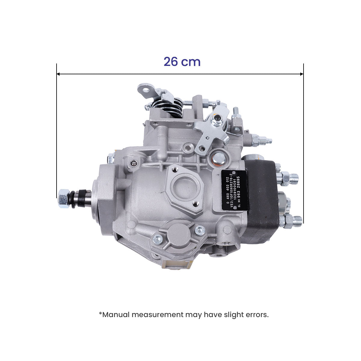 Fuel Injection Pump 0460403012 1329100C91 for Case New Holland D-155 D-179 D-358 - Dimension
