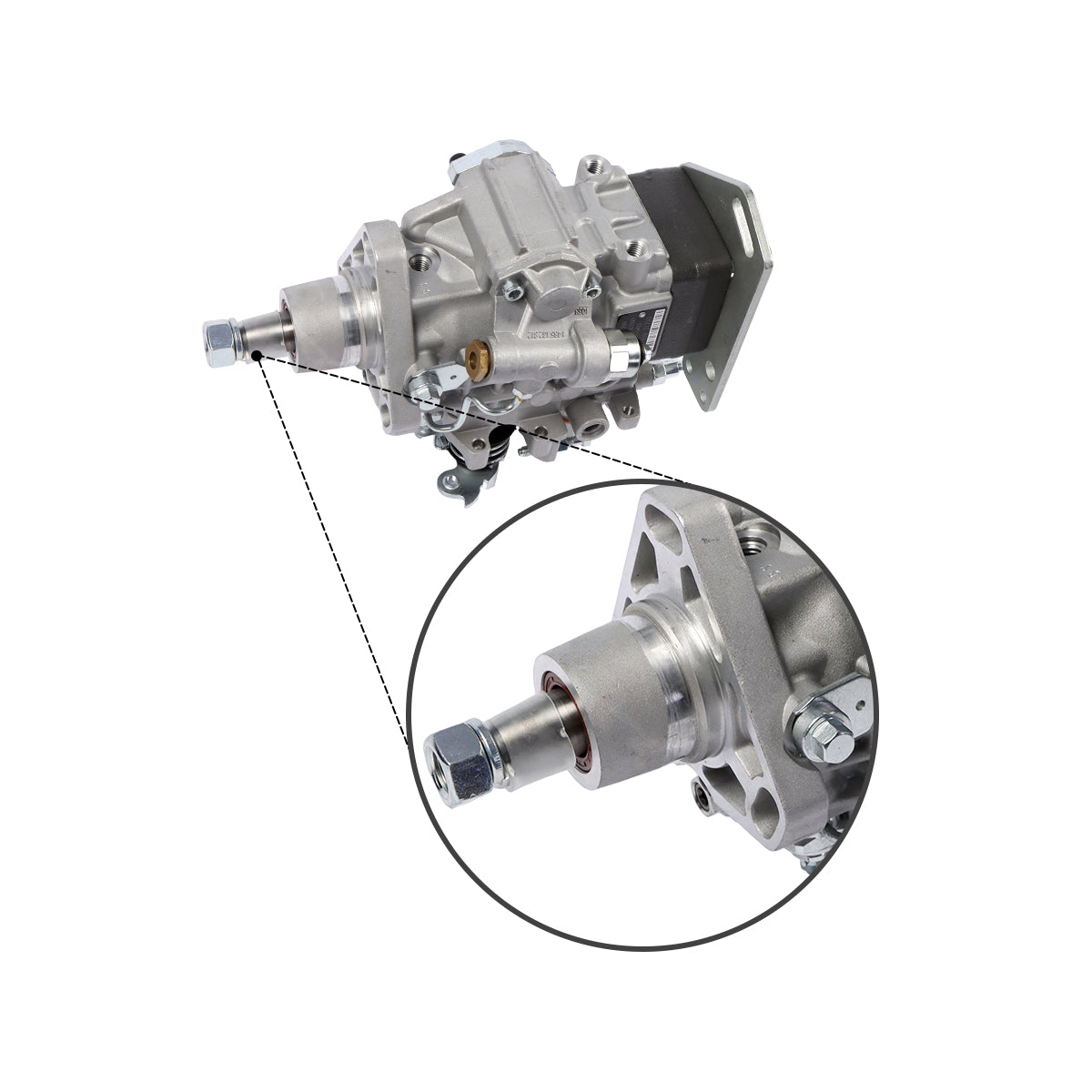 Fuel Injection Pump 0460424306 504063452 for Iveco Audi A6 Engine - Detail