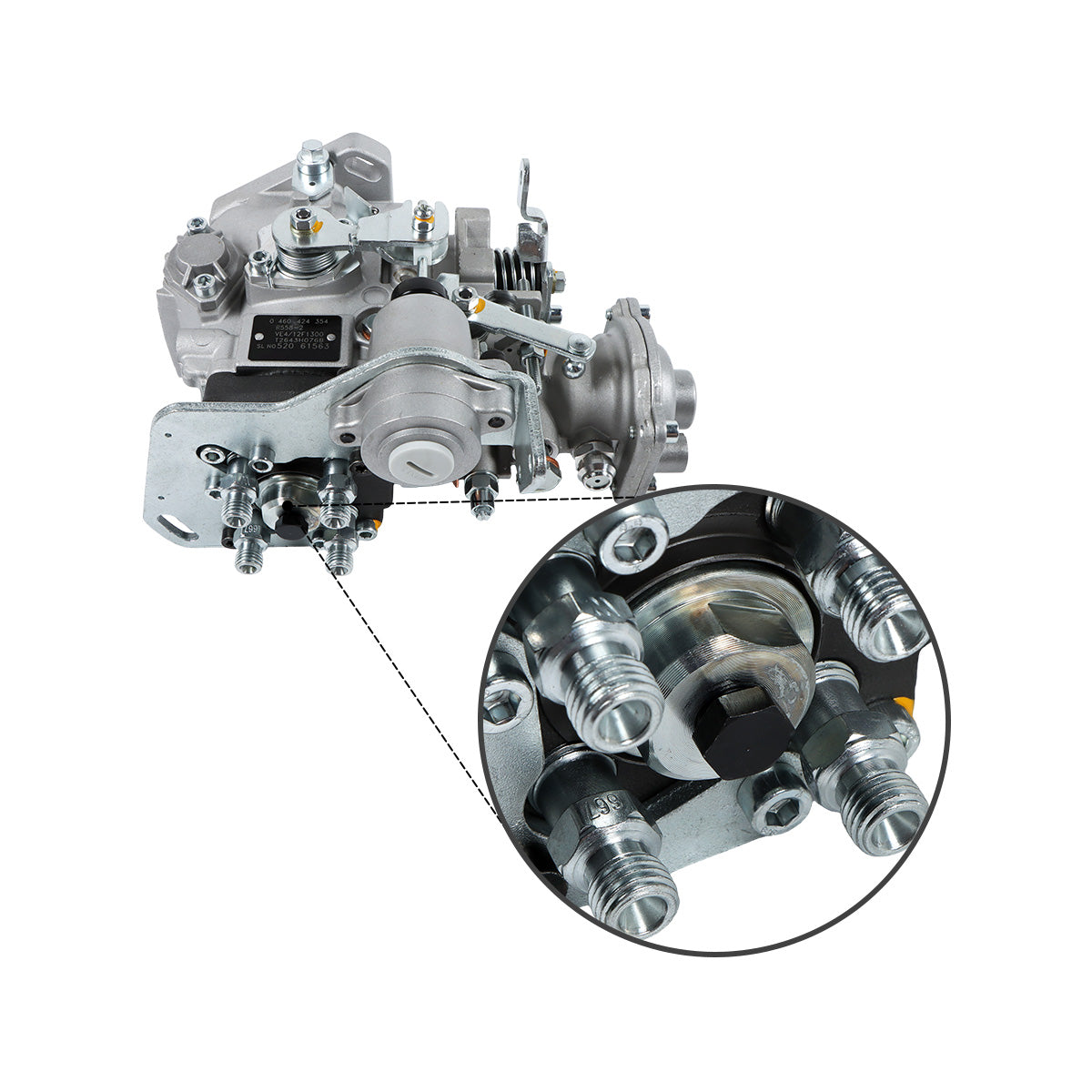 Fuel Injection Pump 0460424354H T2643H076B for Perkins 1069 Engine  - Sinocmp