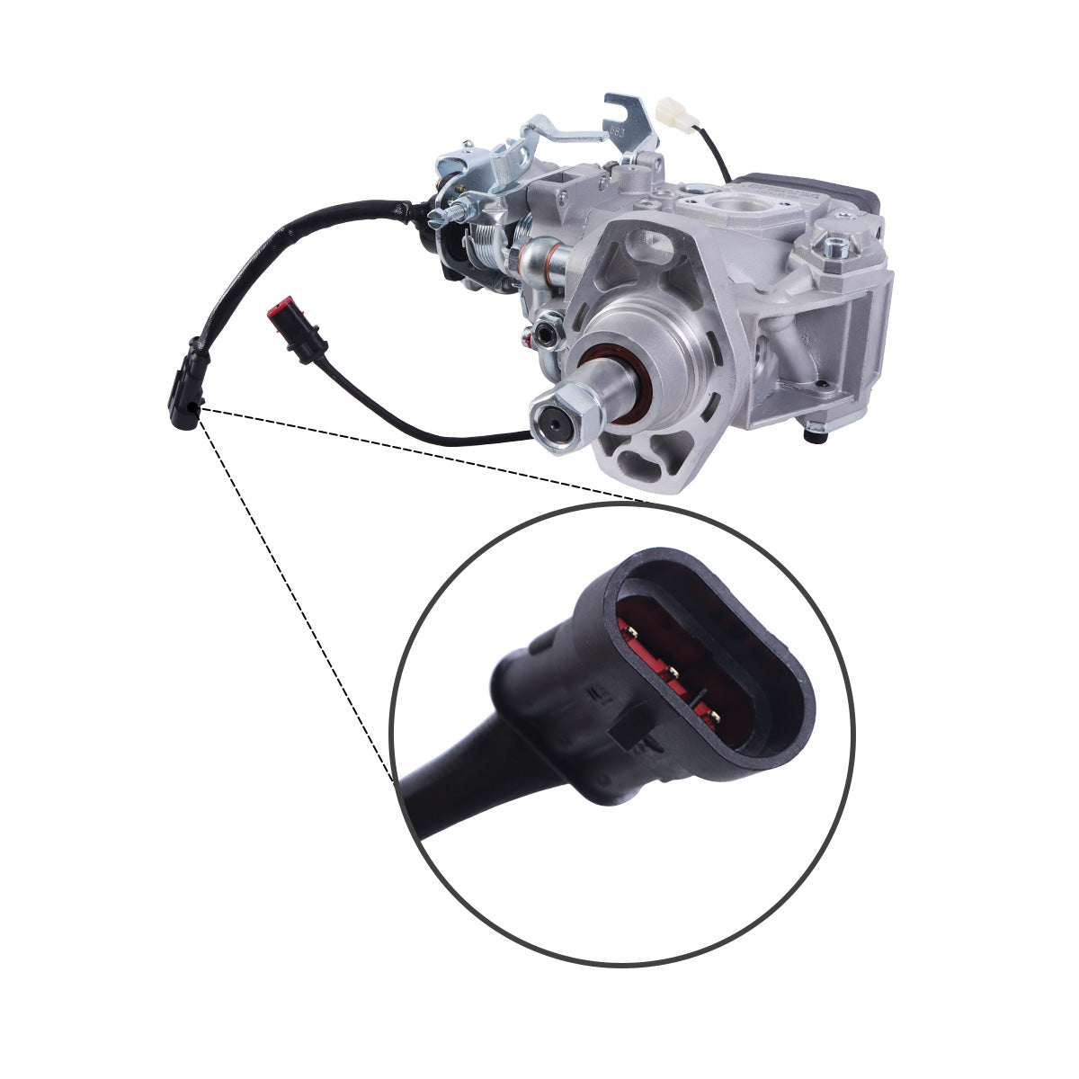 Fuel Injection Pump 104640-8070 9461614311 for Mitsubishi Pajero Diesel L200 2.5 TD - Plug