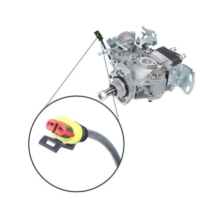 Fuel Injection Pump 104640-8141 104740-8141 for Mitsubishi Pajero 2.5 TD - Plug Detail