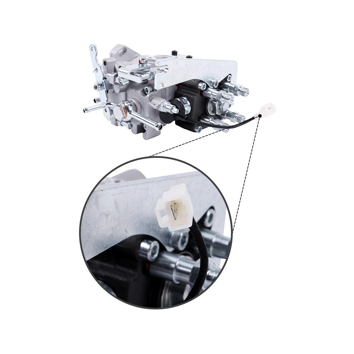 Fuel Injection Pump 104642-7311 for Yanmar 4TNE Engine - Plug Detail