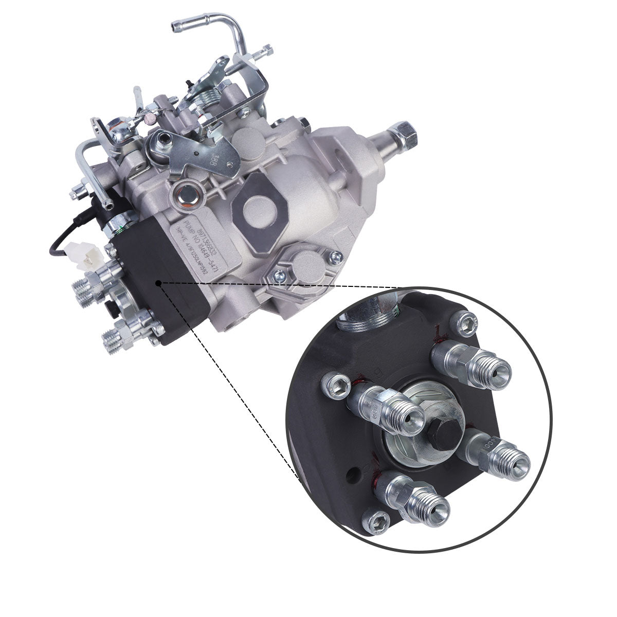 Fuel Injection Pump 104649-5471 VE4/9F1250LNP1592 for Zexel Isuzu 6HK1 Engine C240