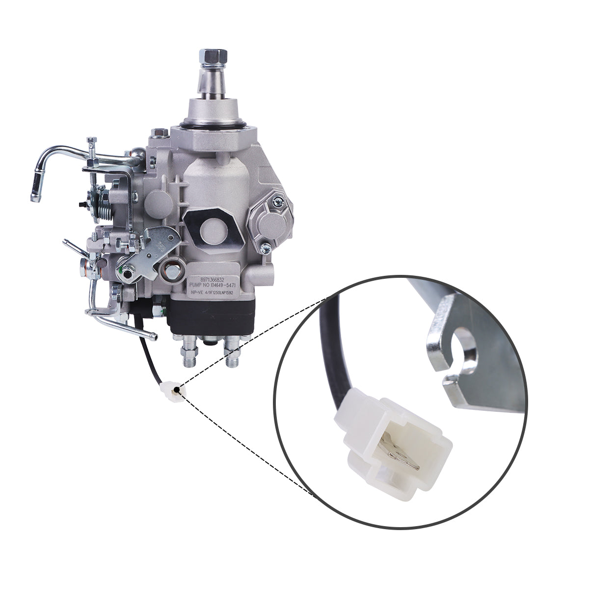 Fuel Injection Pump 104649-5471 VE4/9F1250LNP1592 - Sinocmp
