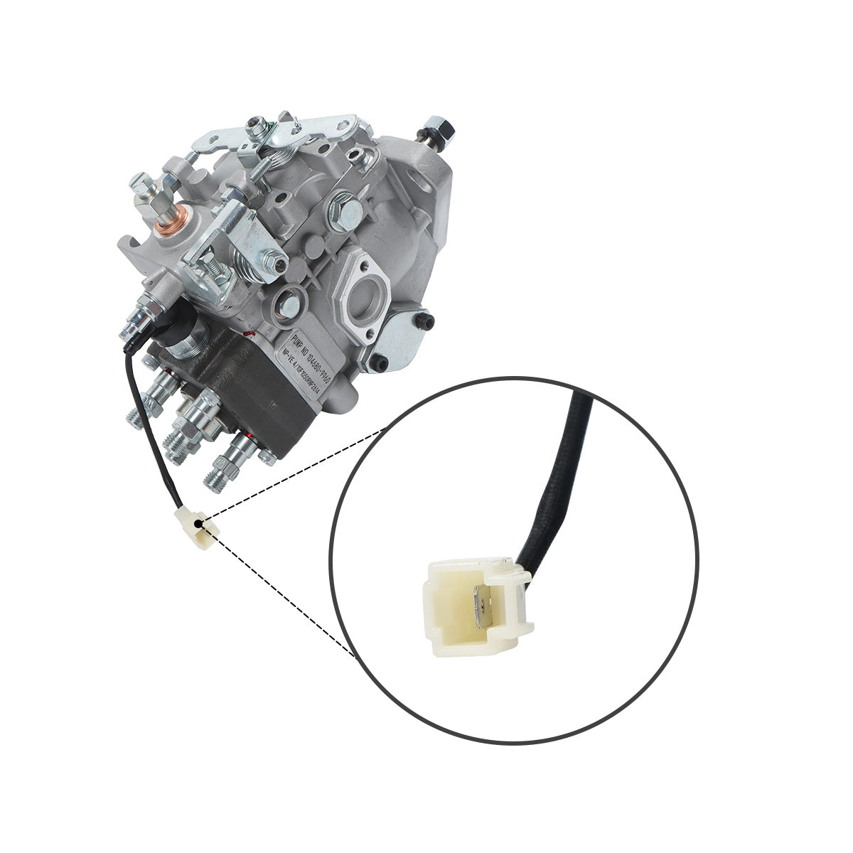 Fuel Injection Pump 104680-9960 for Nissan TD27 Engine - Plug Detail