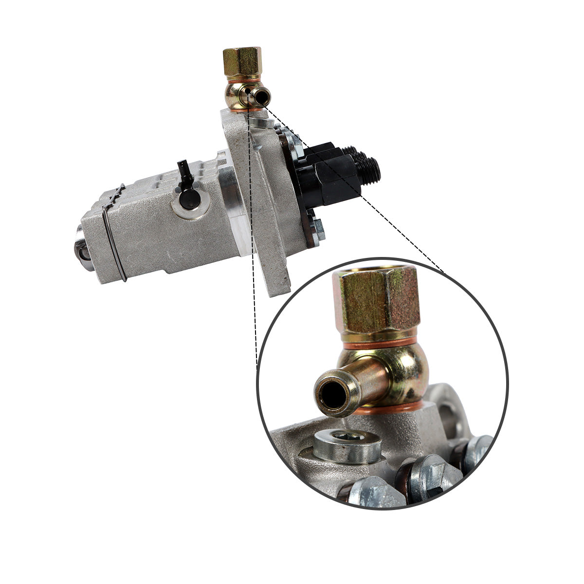 Fuel Injection Pump 131011021 104135-3080 F01G09Y029 for Kubota Perkins 403C-11 103-10 - Detail