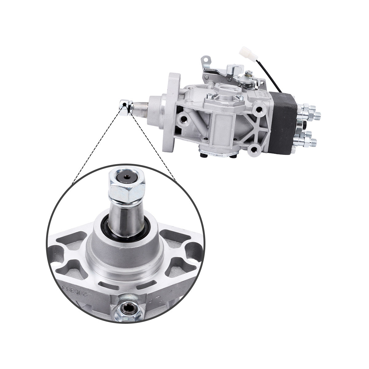 Fuel Injection Pump 196000-5030 104641-7270 for Mitsubishi S4S-DT S4S Engine Caterpillar CAT Loader 268B 287B SINOCMP