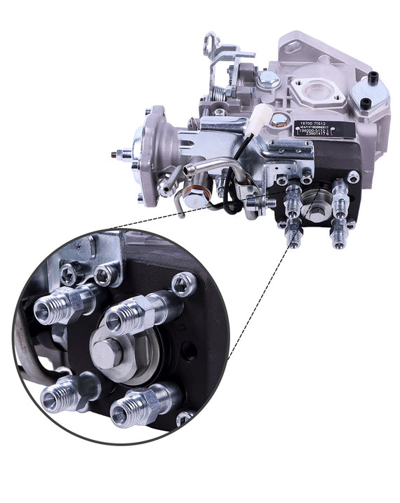 Bomba de inyección de combustible 196000-51721 16700-7T612 para motor NISSAN QD32T 3.2L