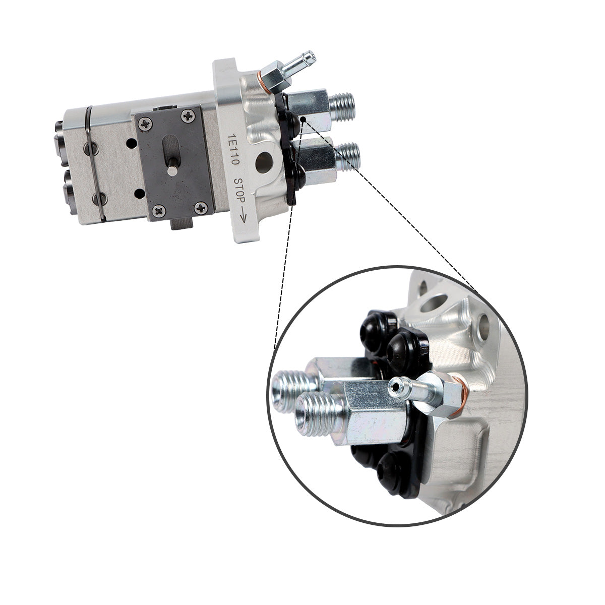 Fuel Injection Pump 1E110-51010 1E110-51011 for Kubota Engine Z482 Z482-BBS - Sinocmp