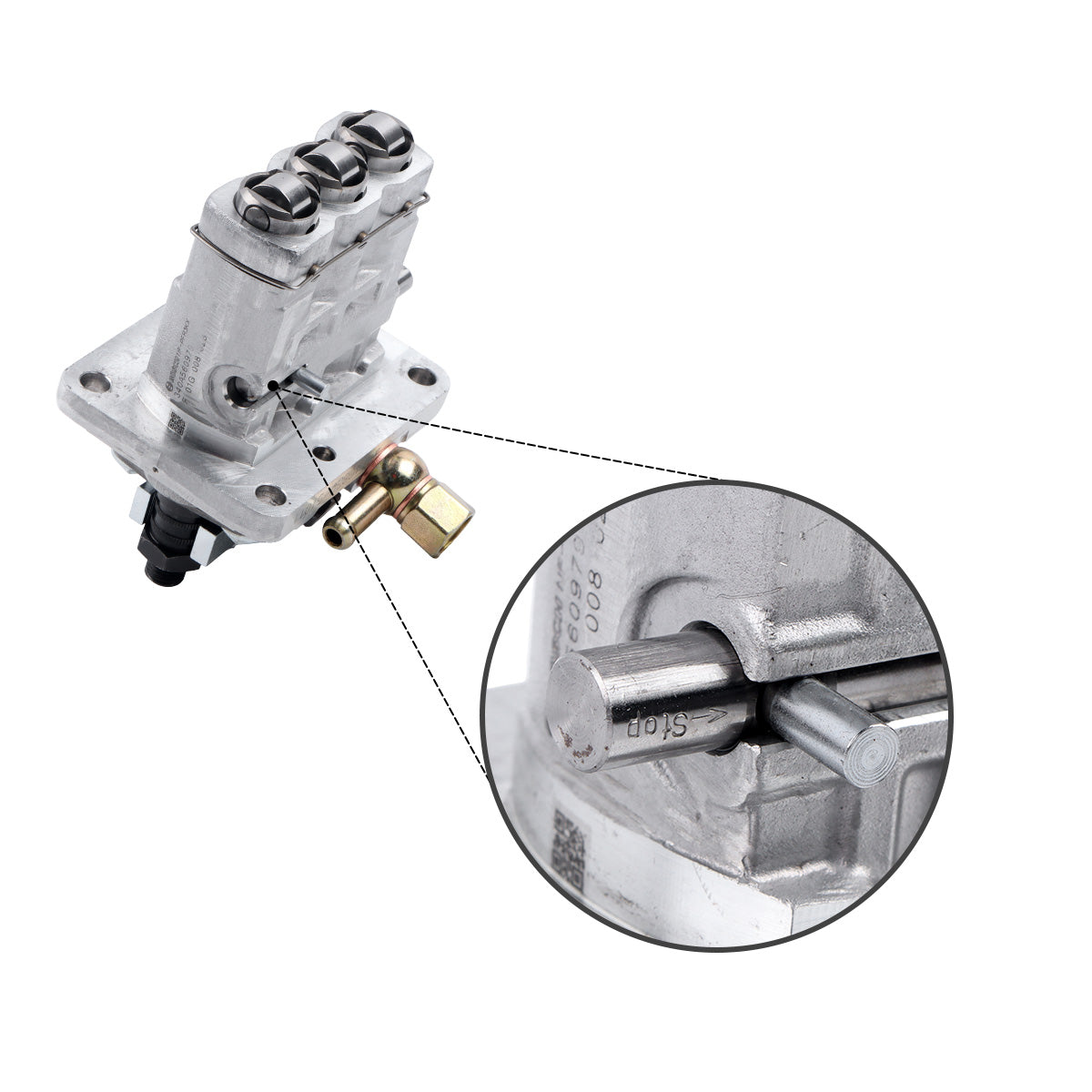 Fuel Injection Pump 1G830-51011 104139-3070 F01G09Y02S for Kubota D850 Engine - Sinocmp