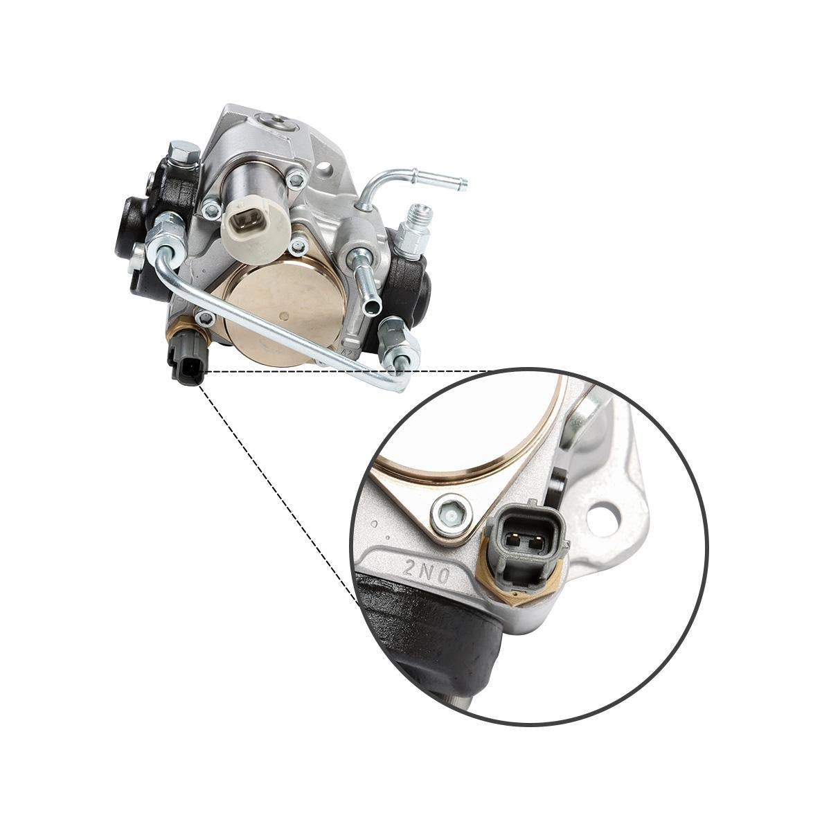 Fuel Injection Pump 22100-30090 for Toyota Engine 1KD-FTV D-4D - Plug Detail