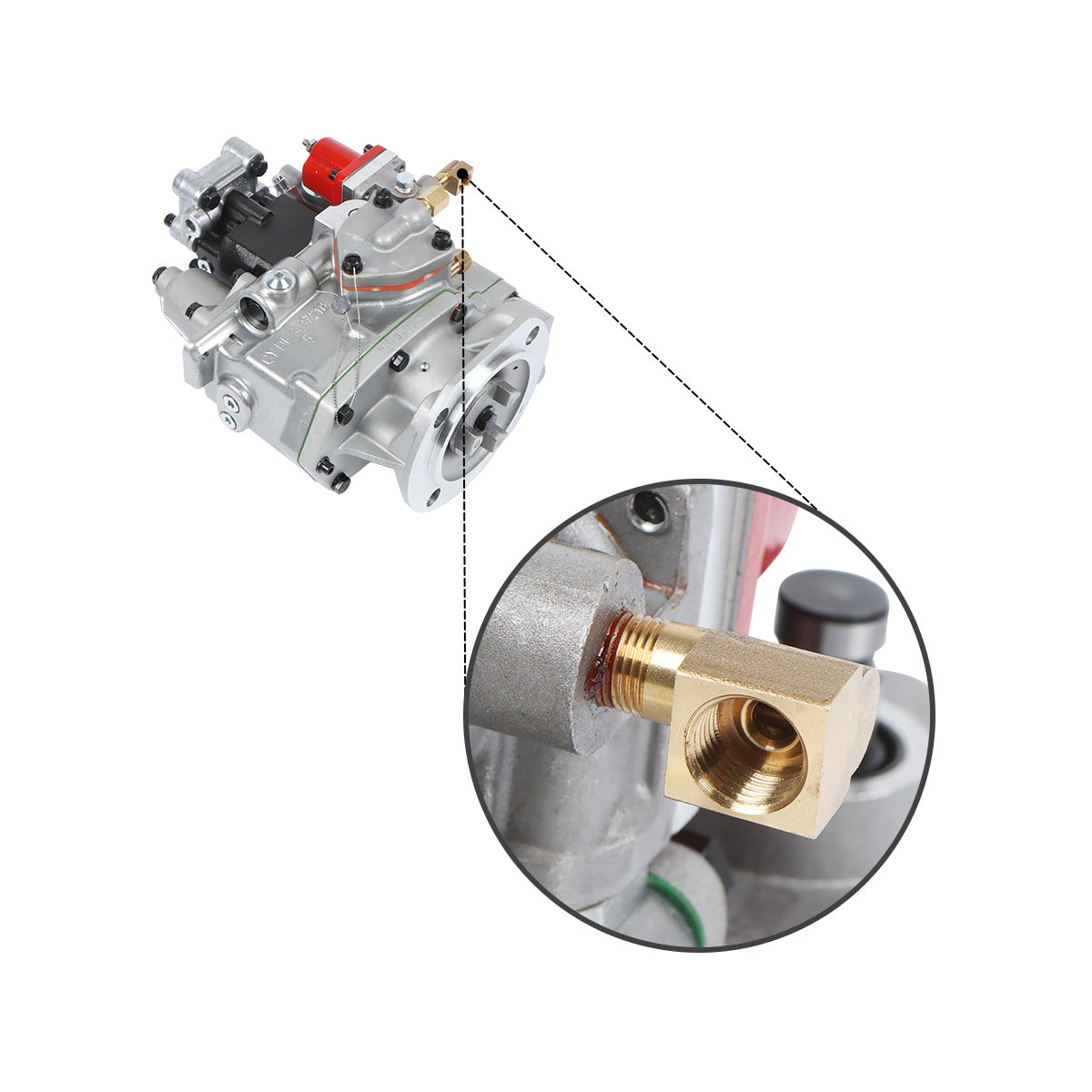 Fuel Injection Pump 3021961 for Cummins Engine K19 KTA19 QSK19 NT855 - Detail