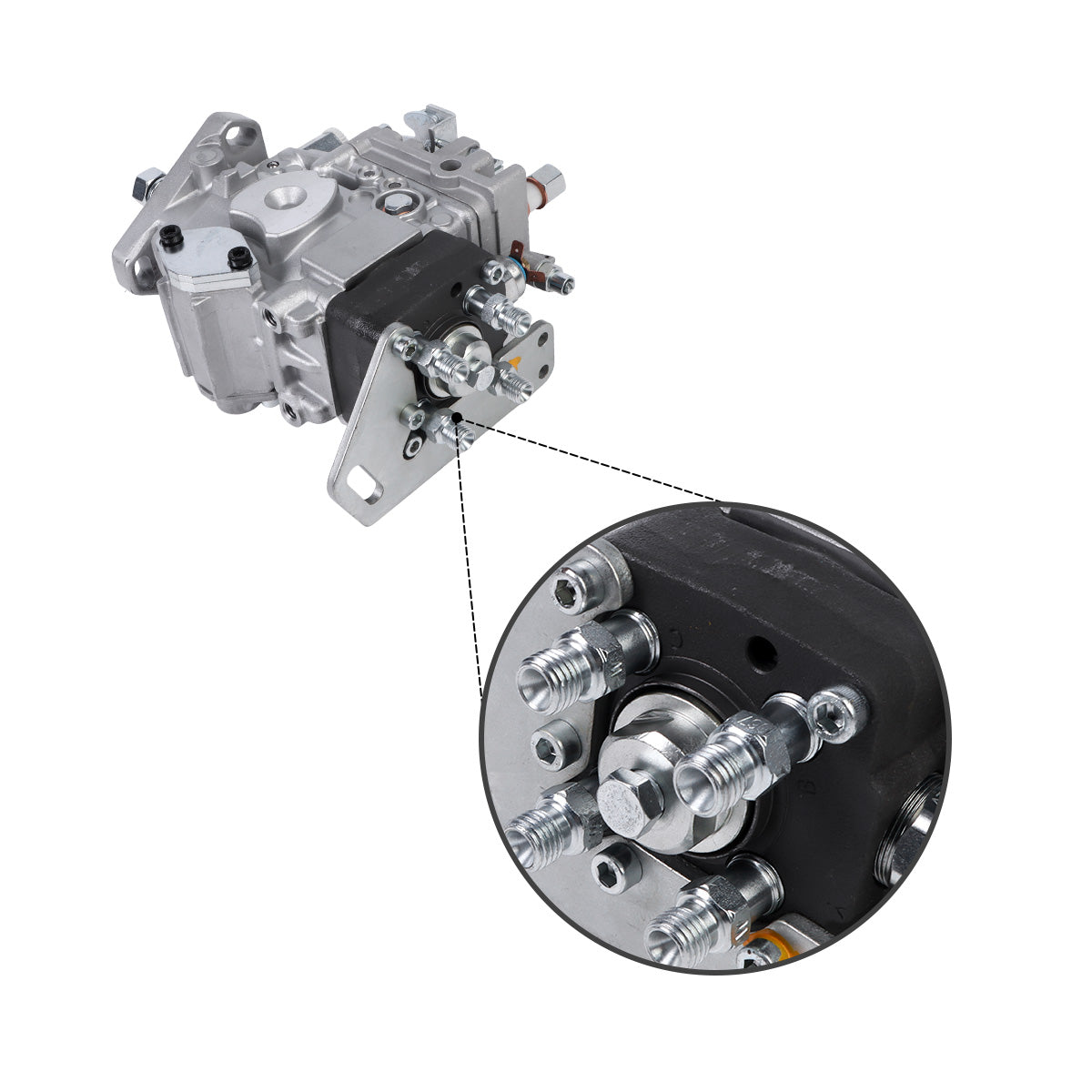 Fuel Injection Pump 504081107 504117106 0460424315 for Iveco Fiat Case CNH 60 KW NEF - Detail