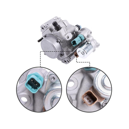 Fuel Injection Pump 7249380 for Bobcat Skid-Steer Loader S510 S550 S570 S590 S595 S630 S650 Doosan D24 D18 Engine - Plug Detail