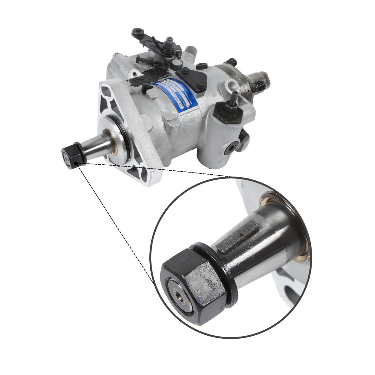 Fuel Injection Pump DB2435-5221 2643U222 for CAT Caterpillar 1004T4LR5 Engine - Sinocmp