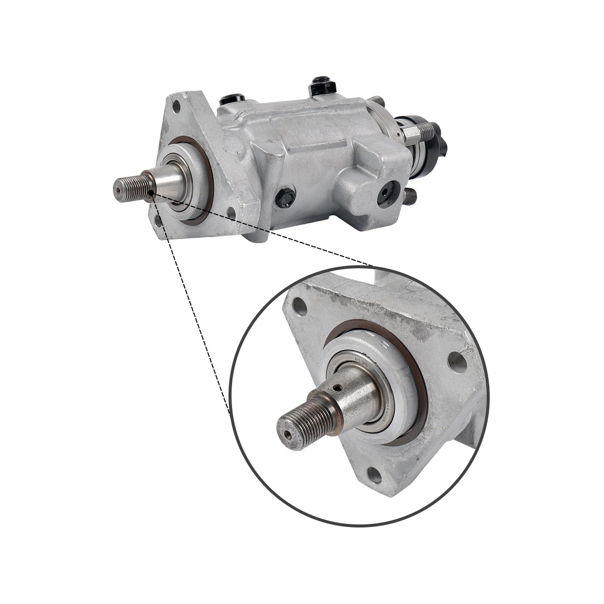Fuel Injection Pump DE2435-6322 for John Deere 4045T 4045D 300 Engine - Detail