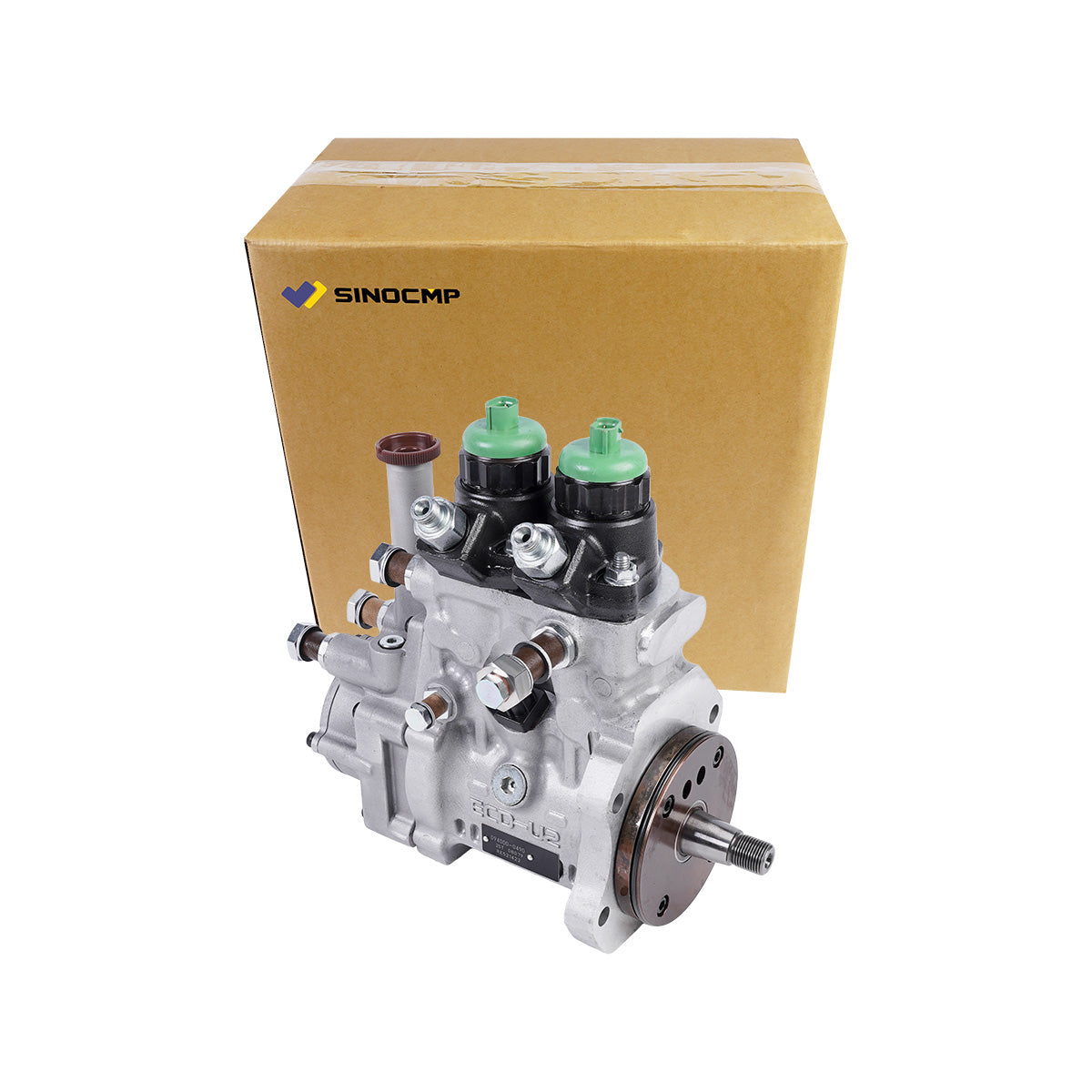 Fuel Injection Pump RE521422 094000-0490 for John Deere Tractor - Sinocmp Package