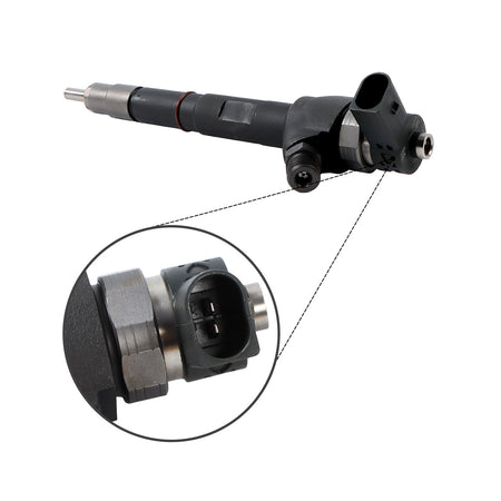 Fuel Injector 03L130277J 03L130277Q 0445110369 for VW Audi 2.0 Engine - Detail