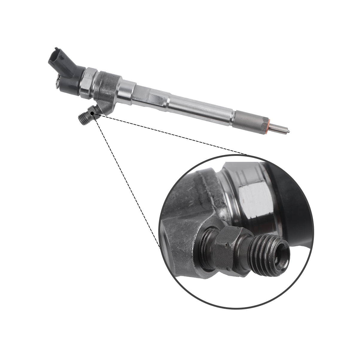Fuel Injector 0445110254 for Hyundai Santa Fe Grandeur 2.2L VGT EU4 - Detail