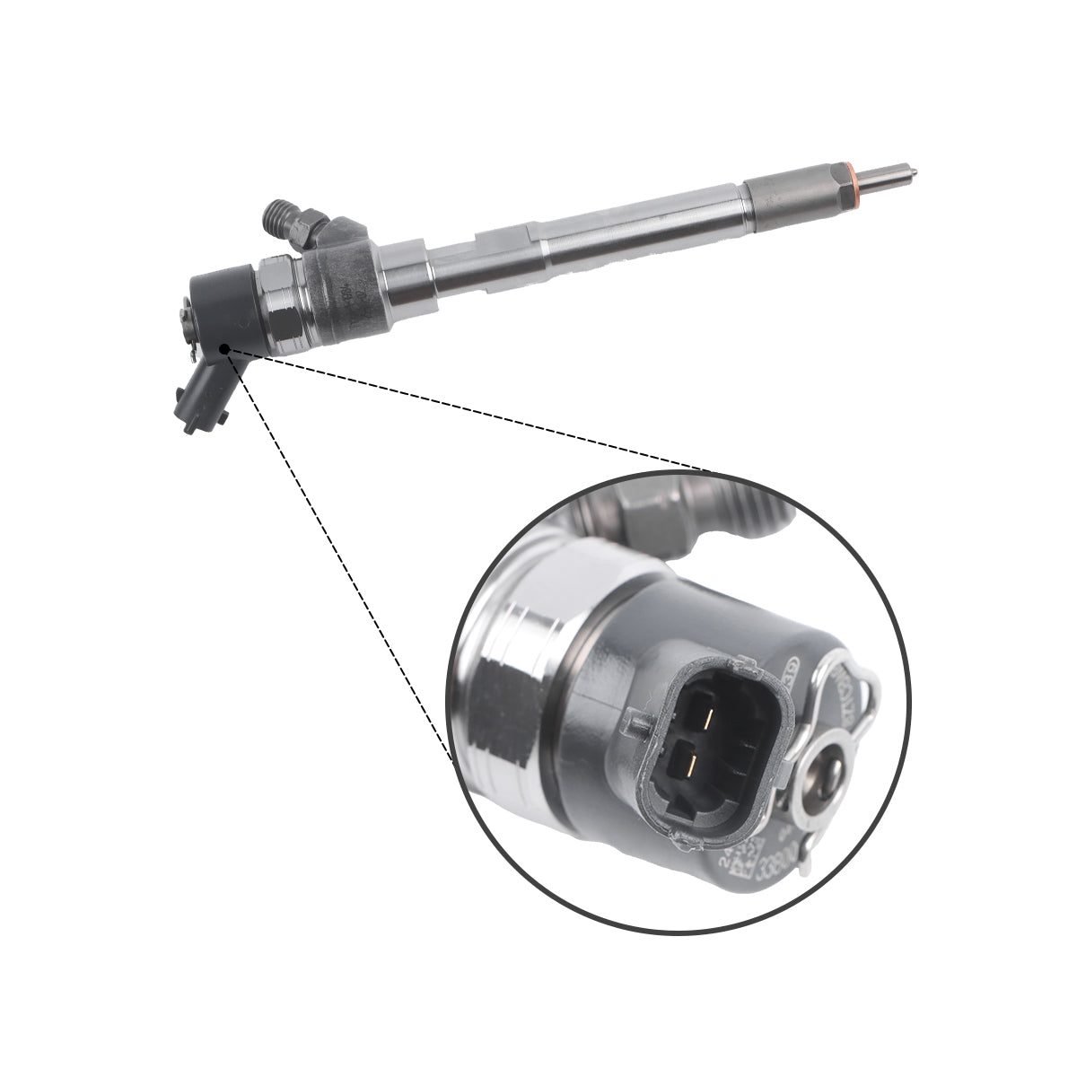Fuel Injector 0445110254 for Hyundai - Plug Detail